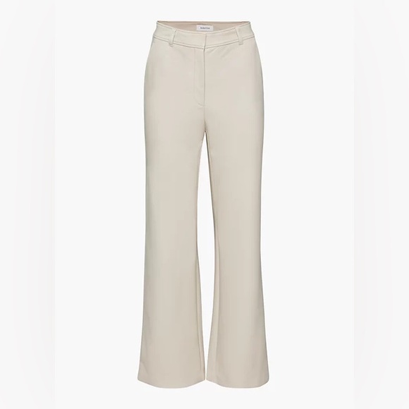 Babaton Agency Pant - Matte Pearl Leather - Picture 1 of 3